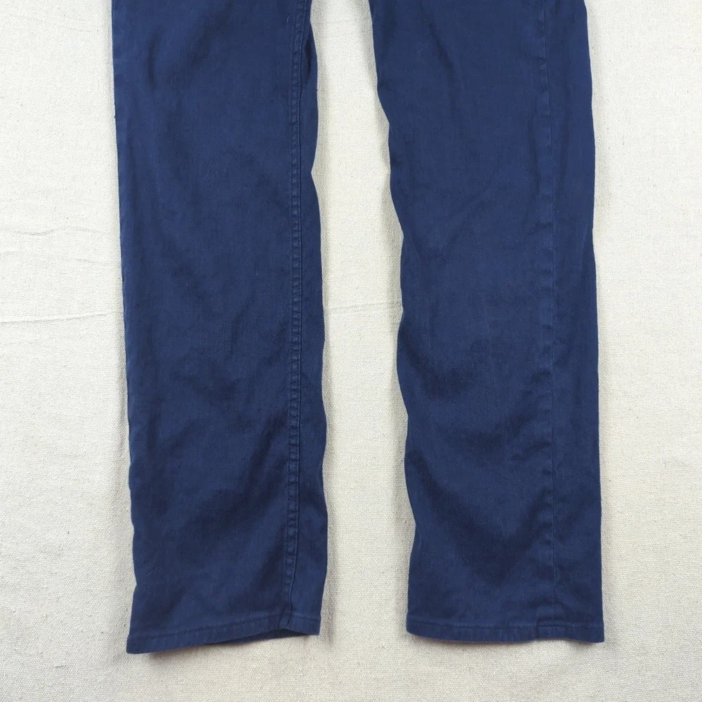 Banana‎ Republic Mens 30x32 Blue Pants Traveler Athletic Slim Fit Golf Stretch